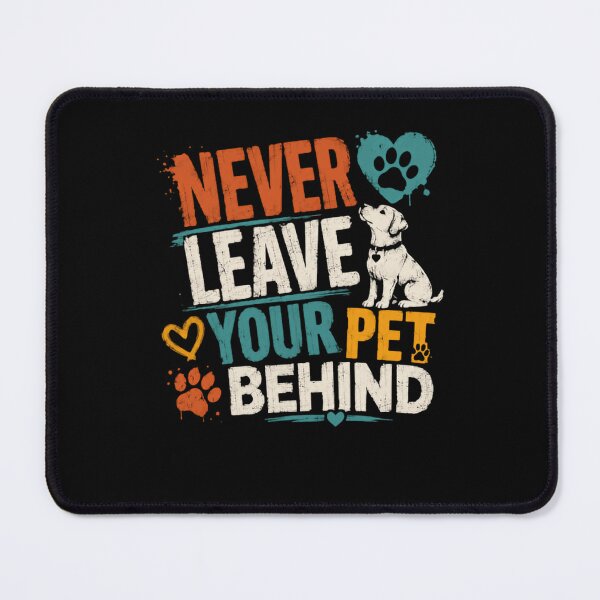Item preview, Never Leave Your Pet Behind Dog Owner Pet Lover Animal Advocacy designed and sold by HumansStuck12.