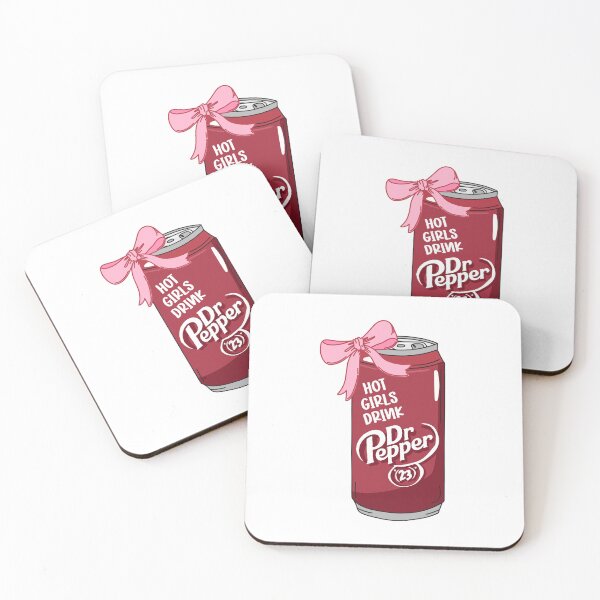 Item preview, Hot Girls Drink Dr.Pepper. Soda With Bow.  designed and sold by CoCoArt-Ua.