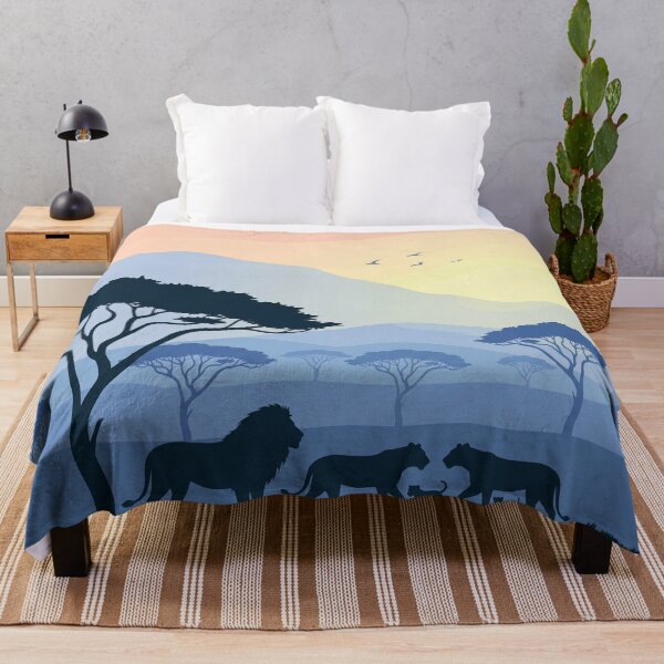 Item preview, Lions on the Savannah designed and sold by Aki and Akiro.
