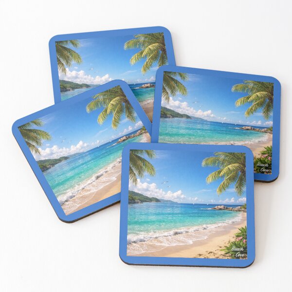 Item preview, BEACH COVE PARADISE designed and sold by BabaSoti.