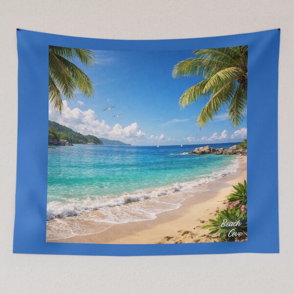 Item preview, BEACH COVE PARADISE designed and sold by BabaSoti.