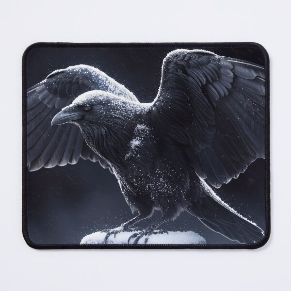 Item preview, Raven in the Snow – Silent Majesty designed and sold by Halbeskilo.