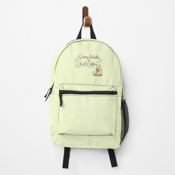 Item preview, Surrey Walks & Iced Coffees | Cute Surrey Cottagecore Coffee Lover Design designed and sold by ThatSurreyLife.
