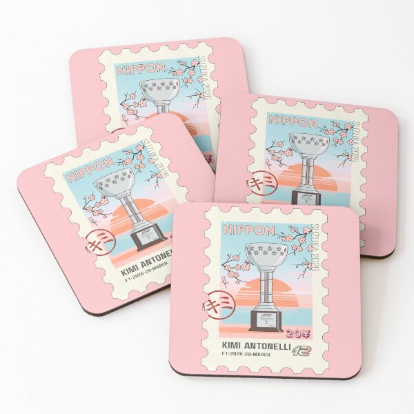 Item preview, F1 JAPENSE GP SUZUKA 2026 Stamp - Winner Kimi designed and sold by Pink Polar F1.
