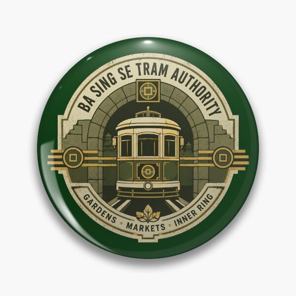 Item preview, Ba Sing Se Tram Authority Route Emblem designed and sold by agearb.