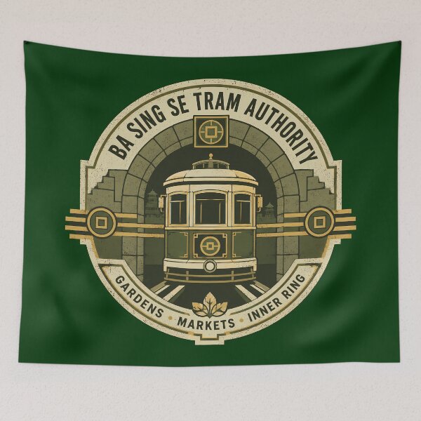 Item preview, Ba Sing Se Tram Authority Route Emblem designed and sold by agearb.