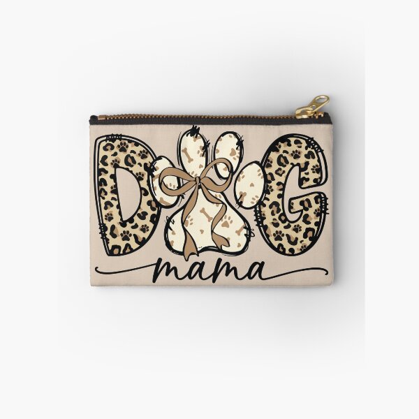 Item preview, Dog Mama / Leopard Print Dog Paw Bow Design/ Cute Pet Mom Graphics/ Dog Lover Gift  designed and sold by BrownHorse90s.