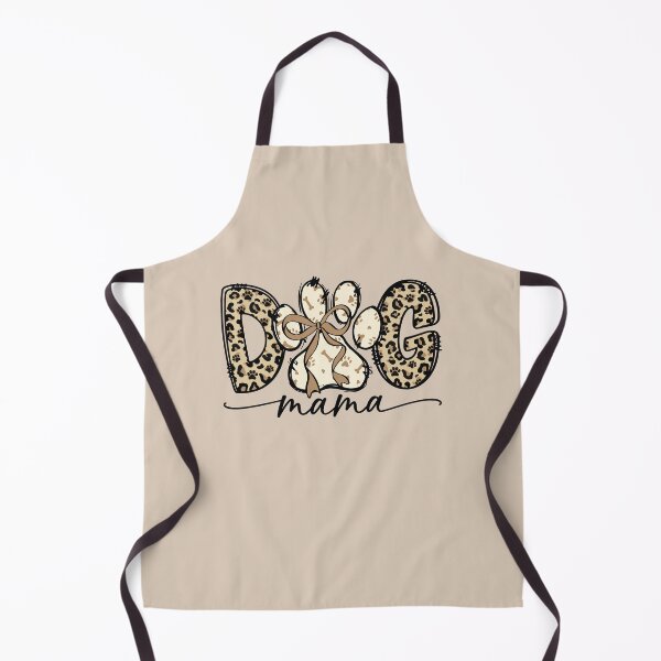 Item preview, Dog Mama / Leopard Print Dog Paw Bow Design/ Cute Pet Mom Graphics/ Dog Lover Gift designed and sold by BrownHorse90s.