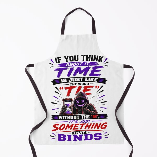 Item preview, If You Think About It, Time Is Just Like The Word "Tie" Without The 'm', It's Just Something That Binds designed and sold by KLERIKSTORE.