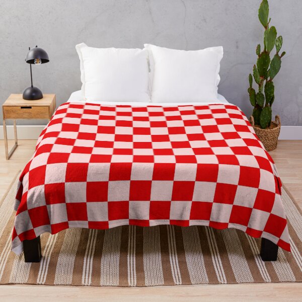Item preview, Red and Pink Chequered Pattern designed and sold by Jeallan Designs.
