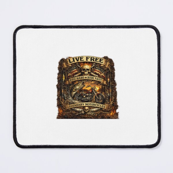 Item preview, Live Free - Legendary Motorcycles designed and sold by lovepower.