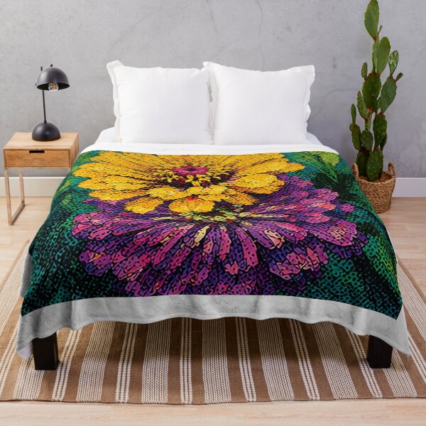 Item preview, Colourfull Flower in Halftonee designed and sold by Andyglea.