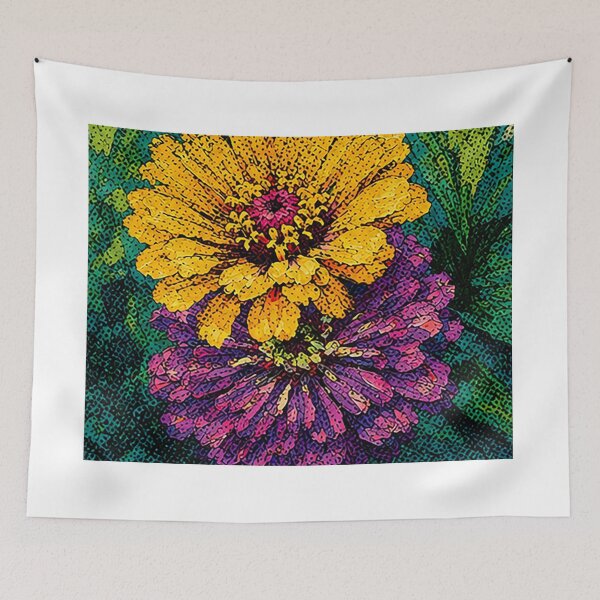 Item preview, Colourfull Flower in Halftonee designed and sold by Andyglea.