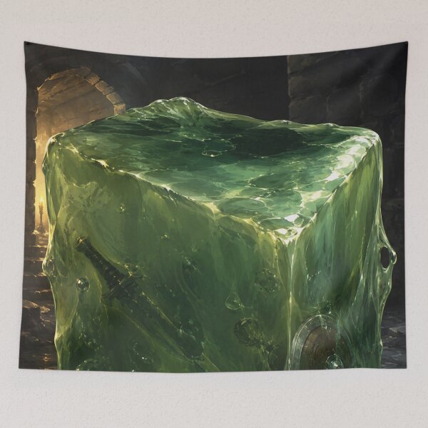 Item preview, DnD Gelatinous Cube Monster  designed and sold by bapupa.
