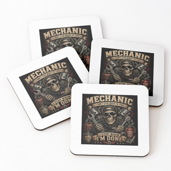 Item preview, Mechanic - I Don't Stop When I'm Tired designed and sold by lovepower.