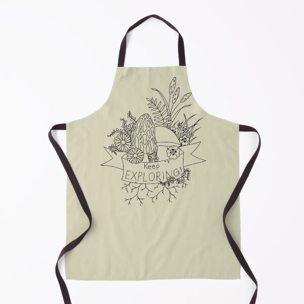 Item preview, Keep Exploring! - Mushroom Plant Tattoo Art designed and sold by shamrock-illus.