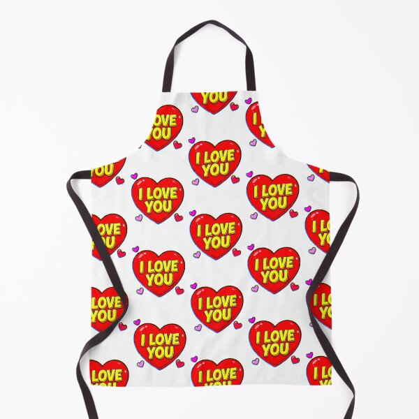 Aperçu de l'œuvre Je t'aime Pop Art | Cœur scintillant 3D créée et vendue par AstronautMerch.