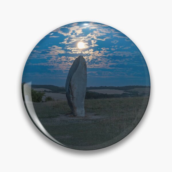 Item preview, 2026 Buck Moon rising over the West Kennet Avenue designed and sold by StoneBothering.