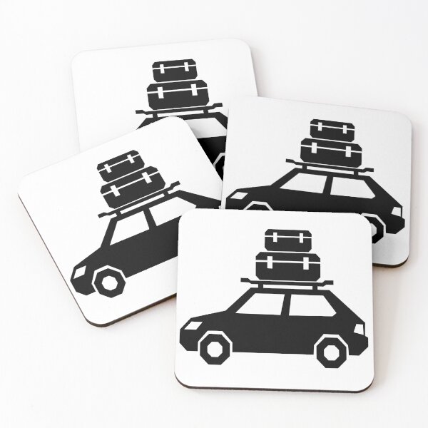 Item preview, Road Trip Car Geometric Summer Travel Design designed and sold by matybrak.