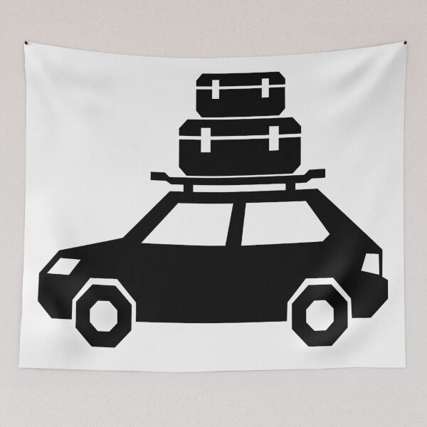 Item preview, Road Trip Car Geometric Summer Travel Design designed and sold by matybrak.