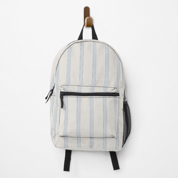 Item preview, French Blue Provincial Grain Sack Vertical Stripe designed and sold by GeekStop.