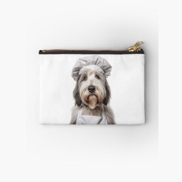 Item preview, Old English Sheepdog Chef Dog Funny Cooking Apron Hat Cute Pet Portrait designed and sold by LazyOwlStore.