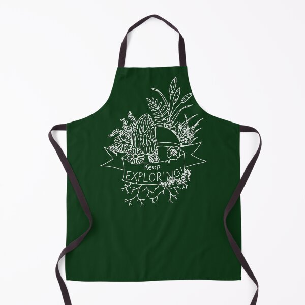Item preview, Copy of Keep Exploring! - Mushroom Plant Tattoo Art designed and sold by shamrock-illus.