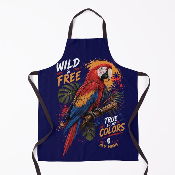 Item preview, Wild Free True To My Colors Colorful Scarlet Macaw designed and sold by W&RParadise.