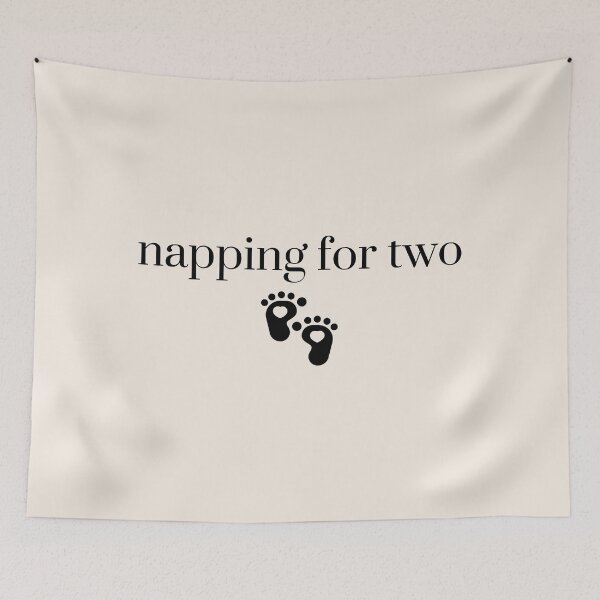 Item preview, Napping For Two, Pregnancy Announcement, Pregnancy Gift, Baby Shower,, Mom To Be, Mom designed and sold by Quiajia.