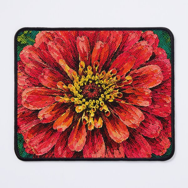 Item preview, Big Red Flower Halftone designed and sold by Andyglea.