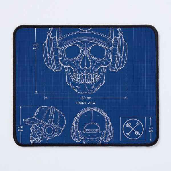 Item preview, Blueprint Detectorist skull designed and sold by Metaldetectorz.