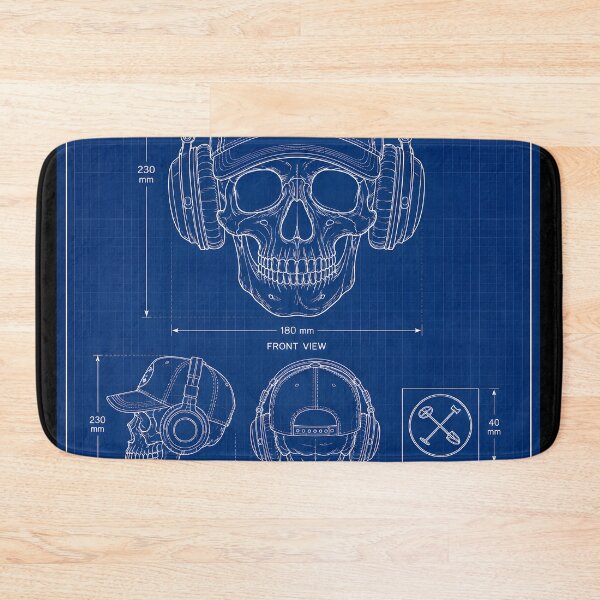 Item preview, Blueprint Detectorist skull designed and sold by Metaldetectorz.