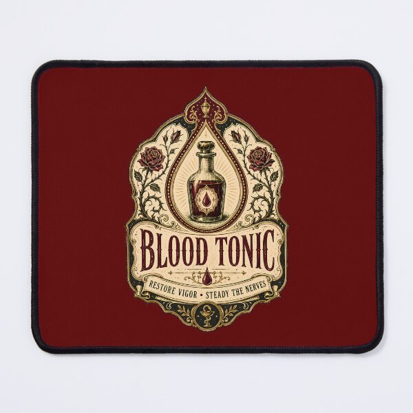 Item preview, Blood Tonic Household Remedy Label designed and sold by agearb.