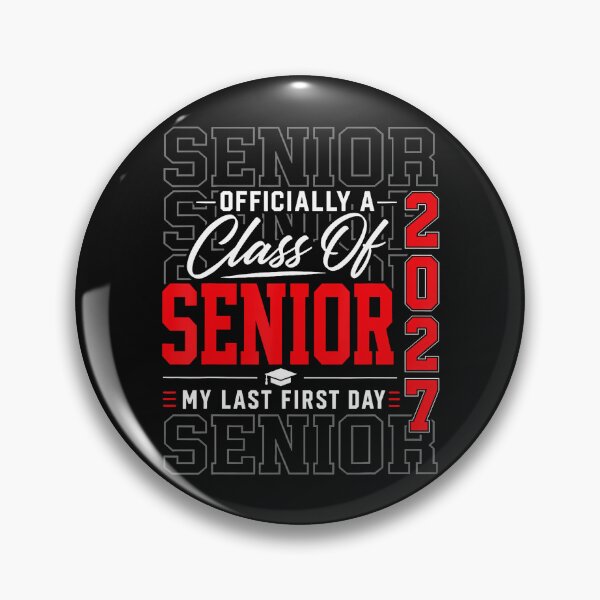 Item preview, My Last First Day Senior 2027 Class Of 2027 Back To School designed and sold by JamesCrArt.