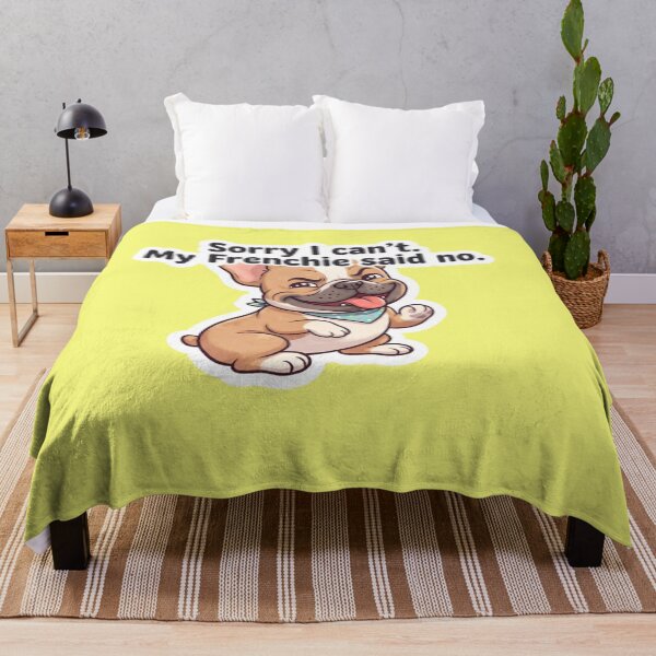 Item preview, Sorry I Cant My Frenchie Said No designed and sold by bvdesignart.