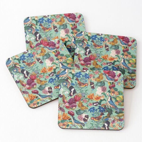 Item preview, Symphony of Birds and Butterflies designed and sold by Burcu Korkmazyurek.