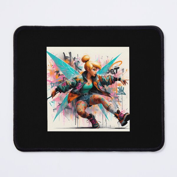 Item preview, Tinker Bell In Urban Outfit Graffiti-Style designed and sold by jehad10ayad11.