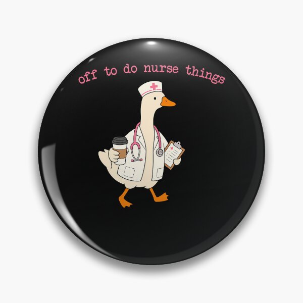 Item preview, Off To Do Nurse Things Funny Goose Coffee Nurse designed and sold by JamesCrArt.