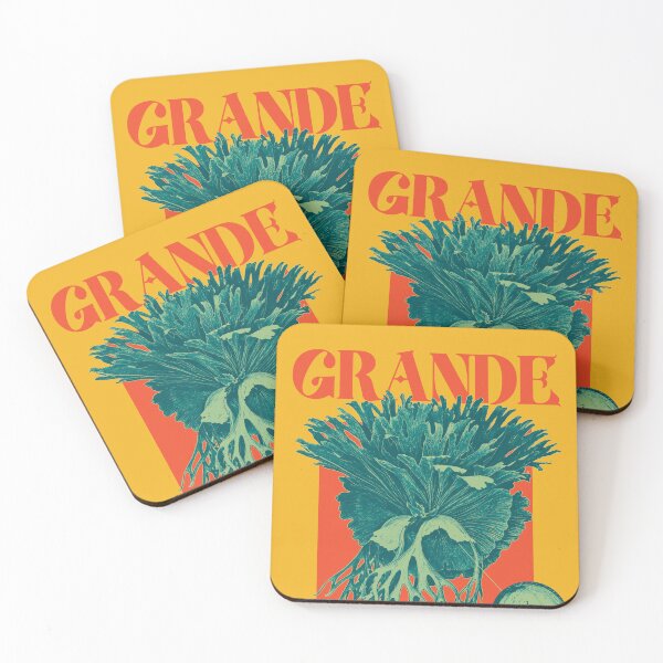 Item preview, Staghorn Fern Grande Retro Botanical Print designed and sold by farhanfatich.
