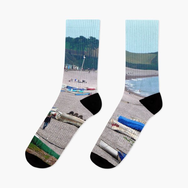 Item preview, Budleigh Salterton Beach South Devon designed and sold by AndyEvansPhotos.