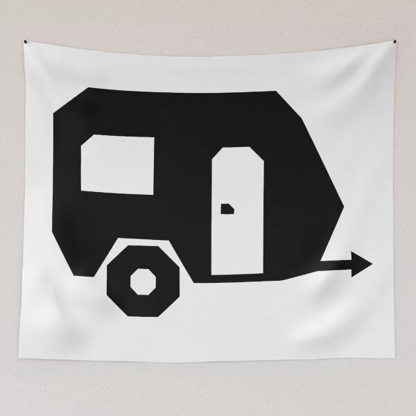 Item preview, Caravan Camper Geometric Summer Travel Design designed and sold by matybrak.