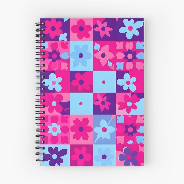 Item preview, Pink and purple floral pattern design designed and sold by Chi261.