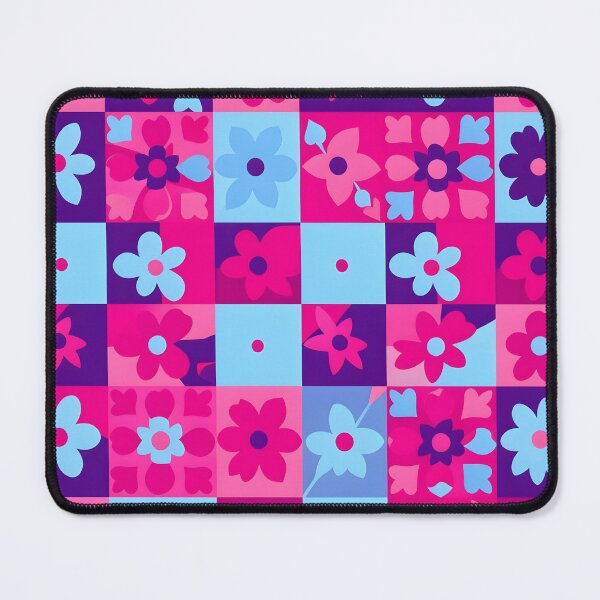Item preview, Pink and purple floral pattern design designed and sold by Chi261.