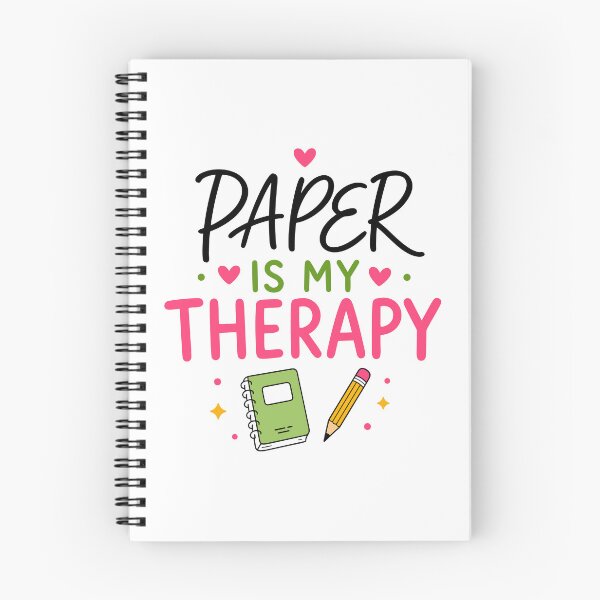 Item preview, Paper Is My Therapy Cute Stationery designed and sold by teeperfect.