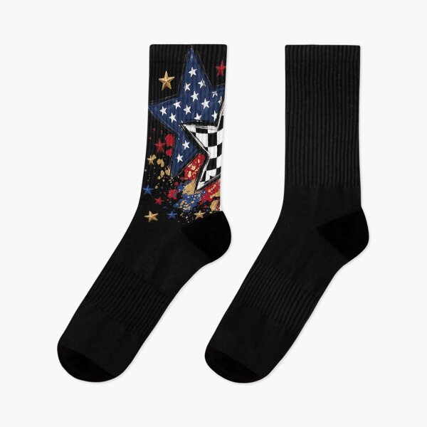 Item preview, Patriotic American Flag Racing Stars Paint Splatter Graphic designed and sold by Paper Drip.
