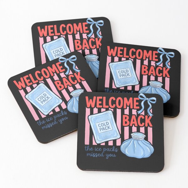 Item preview, Welcome Back The Ice Packs Missed You School Nurse designed and sold by JamesCrArt.