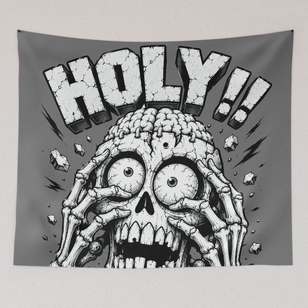Item preview, scary skull designed and sold by aliraweb.