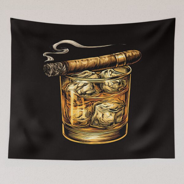 Item preview, Vintage Bourbon Lounge Graphic designed and sold by Structure-Blue.