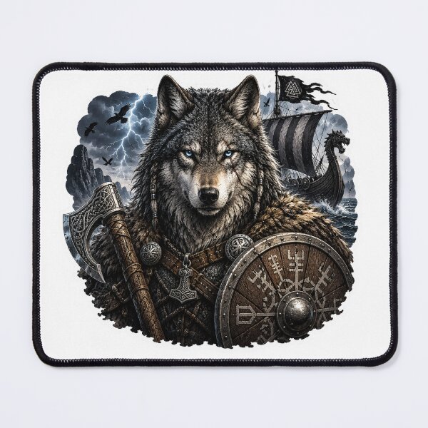Item preview, Viking Wolf designed and sold by VerdePegajoso.
