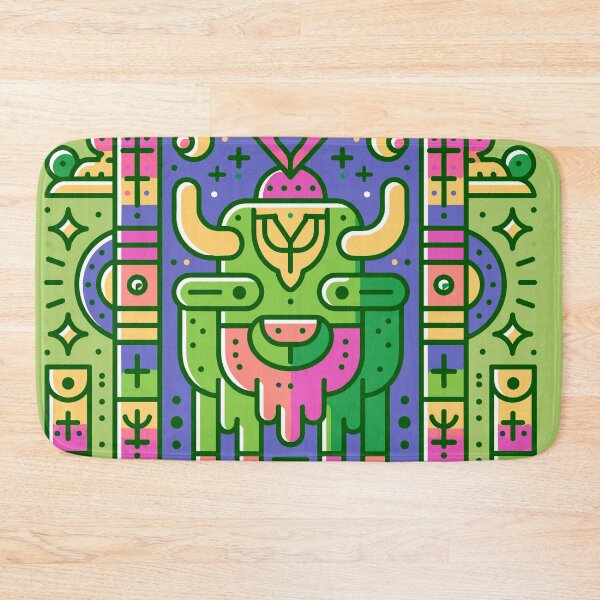 Item preview, Geometric Bull of Wealth & Abundance designed and sold by Romgora.
